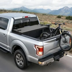 VEVOR Hard Tri-Fold Truck Bed Tonneau Cover, Compatible with 2019-2026 Dodge Ram 1500 (Incl. Classic & New) 6.4 ft (76.3 in) Bed Without Rambox (Not Fit Split Tailgate), Waterproof Folding Truck Cover