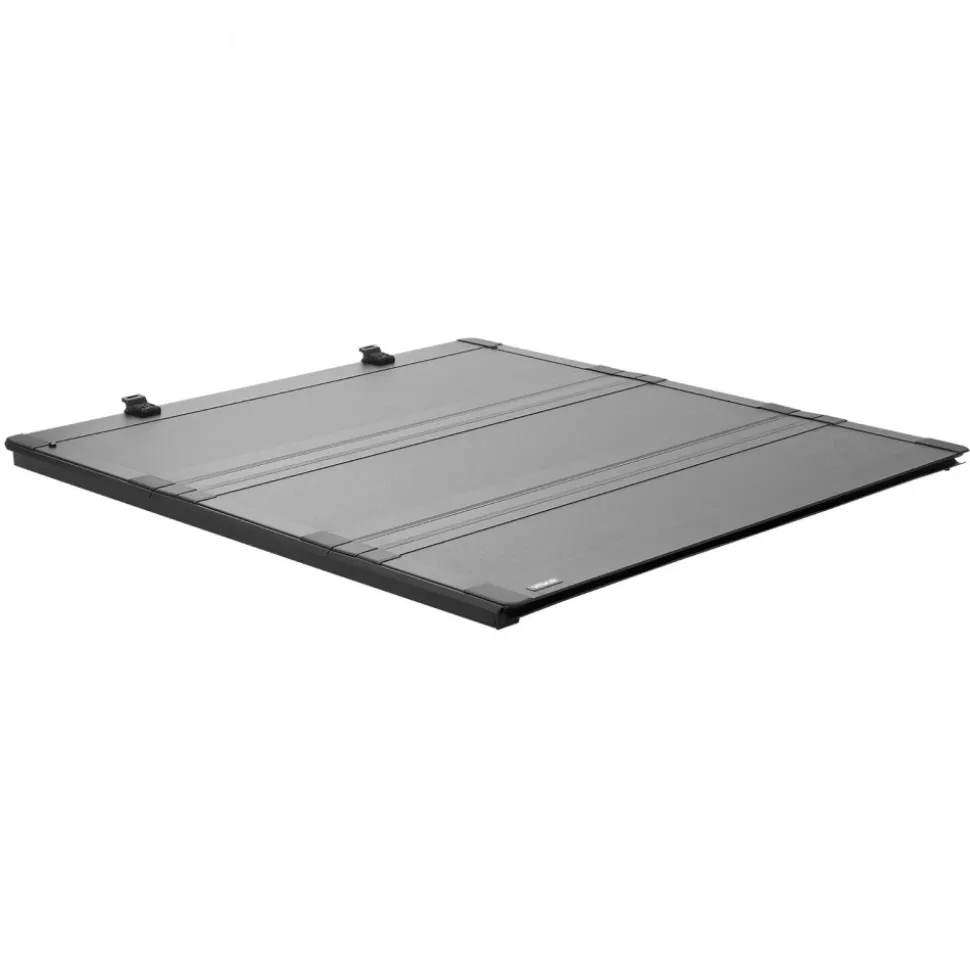 VEVOR Hard Tri-Fold Truck Bed Tonneau Cover, Compatible with 2022-2025 Ford Maverick 4.5 ft (54.4 in) Bed, Heavy-Duty Waterproof Low-Profile Hard Folding Truck Cover with Aluminum Alloy Support Bar