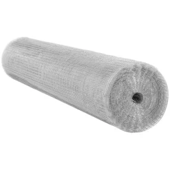 VEVOR Hardware Cloth 1/4 inch 48 inch x 100 ft 23 Gauge Chicken Wire Fence, Hot-Dip Galvanized After Welding Metal Wire Mesh Roll, Garden Plant Welded Fencing Roll Supports Poultry Netting Cage Fence