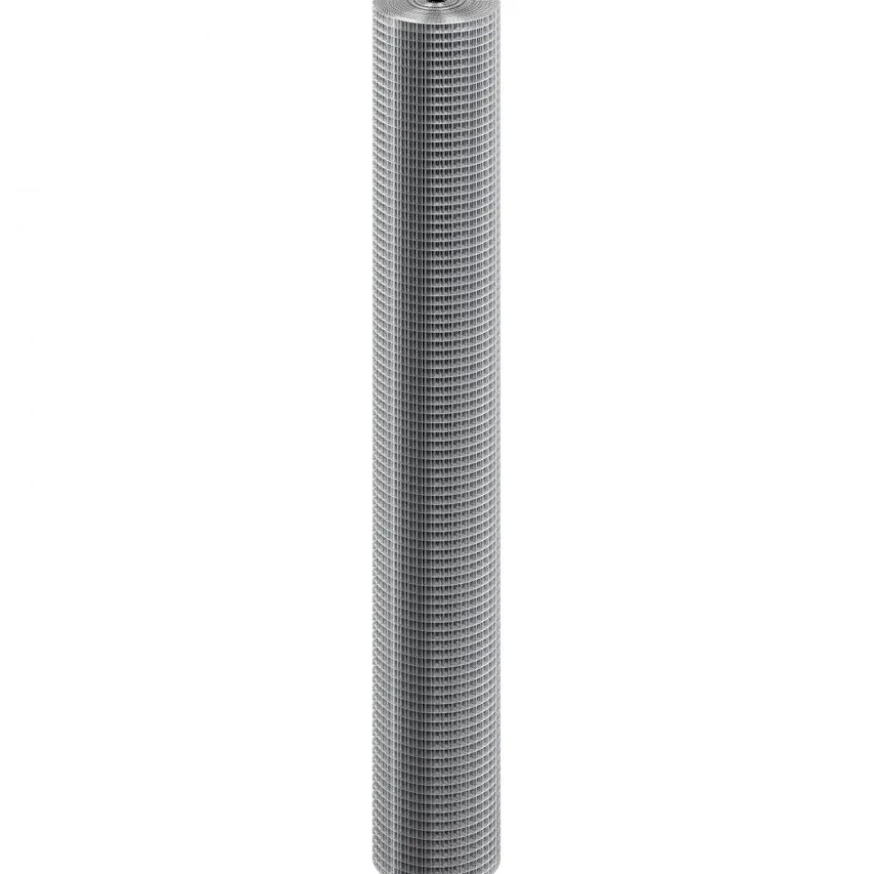 VEVOR Hardware Cloth, 1/2 inch 36in x 100 ft 19 Gauge, Hot Dipped Galvanized Wire Mesh Roll, Chicken Wire Fencing, Wire Mesh for Rabbit Cages, Garden, Small Rodents