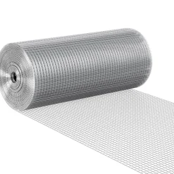 VEVOR Hardware Cloth, 1/2 inch 24in x 50 ft 19 Gauge, Hot Dipped Galvanized Wire Mesh Roll, Chicken Wire Fencing, Wire Mesh for Rabbit Cages, Garden, Small Rodents