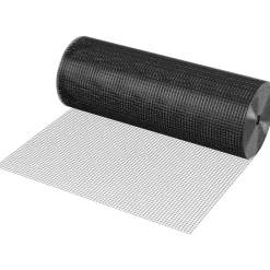 VEVOR Hardware Cloth 24 in x 50 ft, 1/2 in 19 Gauge Galvanized Wire Mesh Roll, Weather-Resistant Vinyl Coated Chicken Wire Fencing, Heavy Duty Welded Garden Plant Fencing for Rabbit Cage Snake Fence