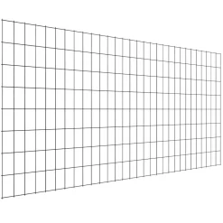 VEVOR Hardware Cloth 24 in x 25 ft, 2 x 3 in Mesh 16 Gauge Galvanized Wire Mesh Roll, Weather-Resistant Vinyl Coated Chicken Wire Fencing, Heavy Duty Welded Garden Plant Fencing for Rabbit Cage Snake