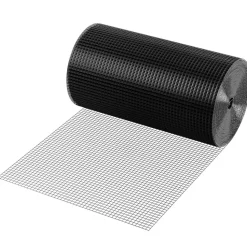 VEVOR Hardware Cloth, 24'' x 100' Galvanized Wire Mesh Roll, 19 Gauge Chicken Wire Fence Roll, Vinyl Coating Metal Wire Mesh for Chicken Coop Barrier, Rabbit Snake Fences, Poultry Enclosures