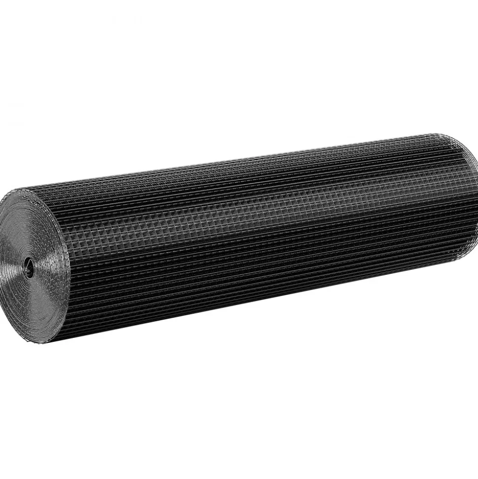 VEVOR Hardware Cloth, 36'' x 50' Galvanized Wire Mesh Roll, 19 Gauge Chicken Wire Fence Roll, Vinyl Coating Metal Wire Mesh for Chicken Coop Barrier, Rabbit Snake Fences, Poultry Enclosures