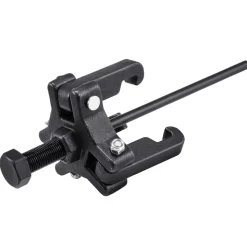 VEVOR Harmonic Balancer Puller Kit, Adjustable 3-Jaw Puller Fits Most Late Model Vehicles, 3-Jaw Pulley Puller Set with 4 Forcing Rods for Removing Harmonic Balancers Without Removing the Radiator