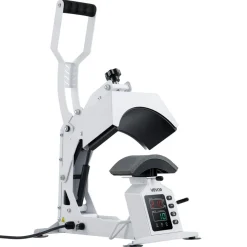 VEVOR Hat Heat Press Machine, 8.5 x 4 in Large Heating Plate, with Caps Stretcher, Precise Temperature & Time Control, Heat Press for Hats and Caps, for HTV Iron On and Sublimation Projects, White