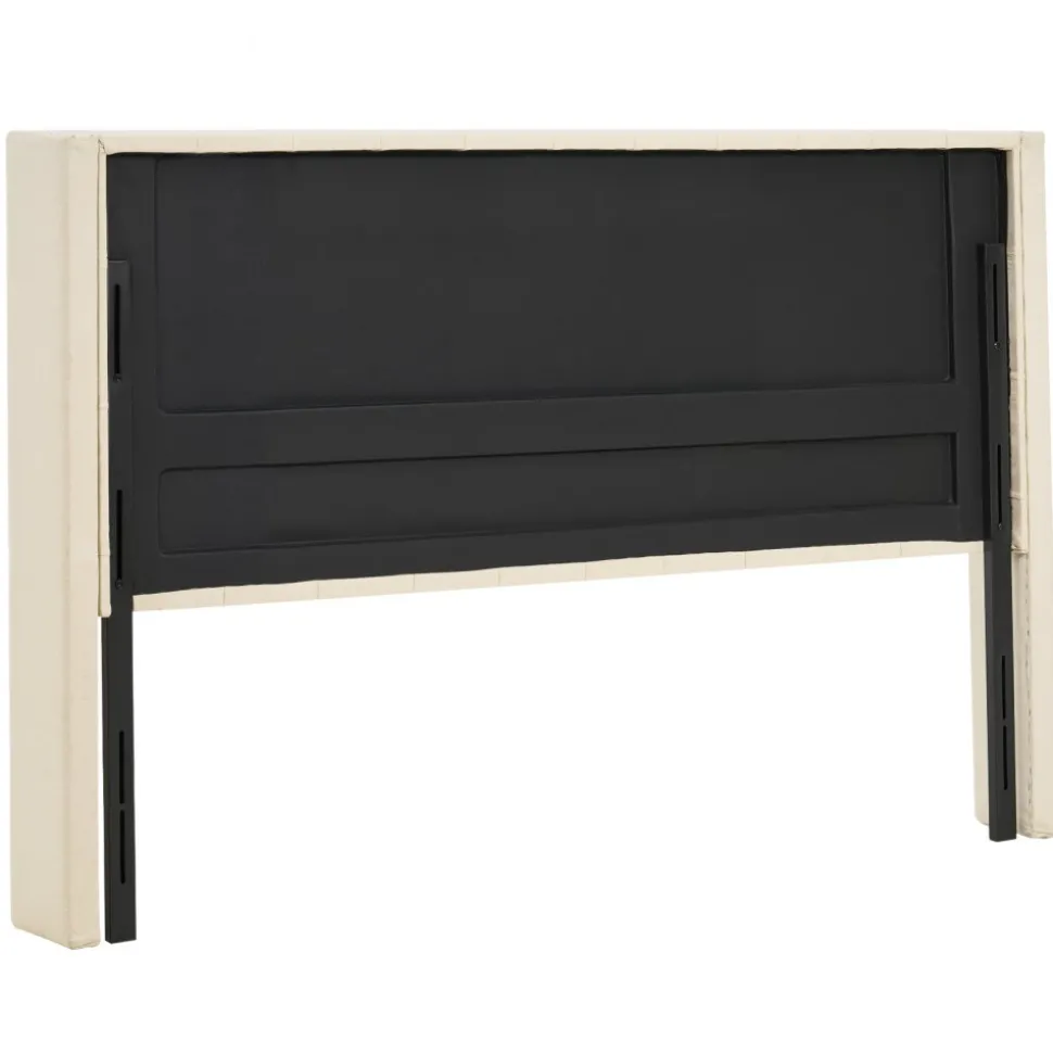 VEVOR Headboard, King Size Headboard with Adjustable Height, Comfortable Diamond Tufted for King Size Bed, W84.1 x H (54.33-60.24) x D 8.27 in, Ideal for Bedroom, Hotel, Homestay, Dormitory, Cream