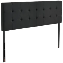 VEVOR Headboard, Queen Size Headboard with Adjustable Height, Comfortable Diamond Tufted for Queen Size Bed, W62.2 x H(42.72-54.53) x D2.76 in, Ideal for Bedroom, Hotel, Homestay, Dormitory, Black