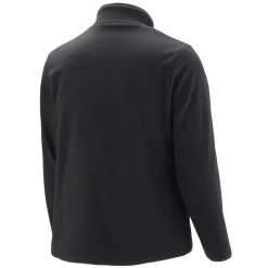 VEVOR Heated Fleece Jacket for Women, Heated Sweatshirt with 7.4V 16000mAh Rechargeable Power Bank Pack, 6 Heating Zones, 3 Temp Levels, 3h/6h/10h Warmth, for Winter Outdoor Camping, Black, XXL Size