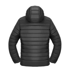 VEVOR Heated Jacket for Women with 7.4V Battery, Soft Shell Electric Heating Coat, Windproof Lightweight Outerwear with 4 Heating Zones & 3 Heat Settings, for Hiking, Outdoor Work, Black, L Size