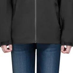 VEVOR Heated Jacket for Women with 7.4V Battery, Soft Shell Electric Heating Coat, Windproof Waterproof Lightweight Outerwear with 5 Heating Zones & 3 Heat Settings, Machine Washable, S Size