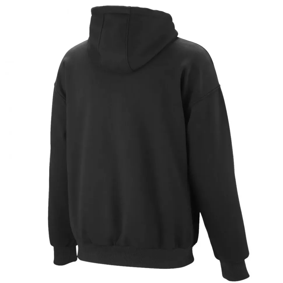 VEVOR Heated Jacket Hoodie for Men Women, Heated Sweatshirt Unisex Full-Zip with 7.4V 16000mAh Power Bank Pack, 5 Heating Zones, 3 Temp Levels, 4-8H Warmth, for Winter Outdoor Camping, Black, XXL Size