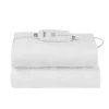 VEVOR Heated Mattress Pad, 78 x 80 in, King Electric Bed Warmer with 1-5 Heat Settings Control, 10-Hour Auto Shut Off, Machine-Wash Breathable Coral Fleece Heating Electric Mattress Sheets, White