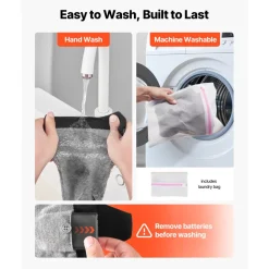 VEVOR Heated Socks, 6000mAh Battery Powered, Rechargeable Heating Socks with 4 Heating Levels, Electric Heated Sock with APP Control for Men Women, Foot Warmer for Hunting Riding Camping Hiking
