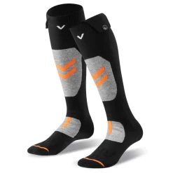 VEVOR Heated Socks, Medium Size, 5000mAh Battery Rechargeable Heating Socks with 4 Heating Levels, Electric Heated Sock with APP Control for Men Women, Foot Warmer for Hunting Riding Camping Hiking