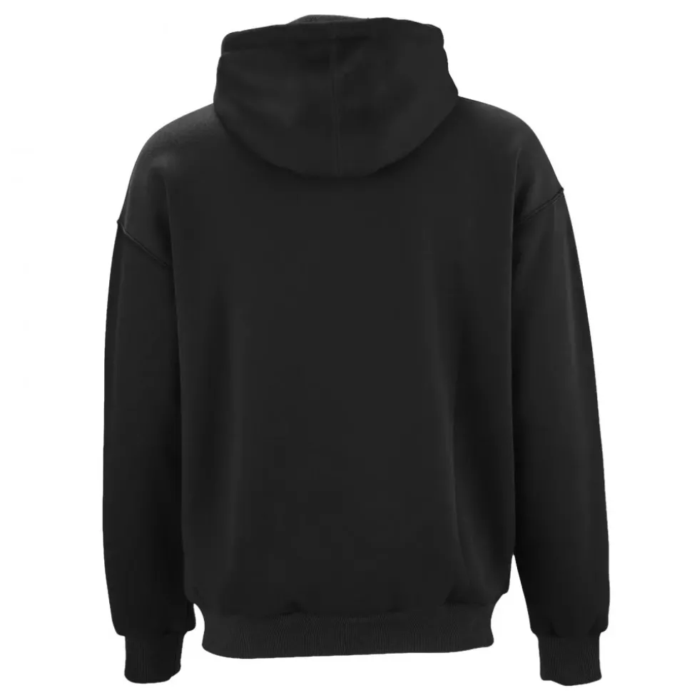 VEVOR Heated Sweatshirt Hoodie for Men Women, Heated Jacket Unisex with 7.4V 16000mAh Rechargeable Power Bank Pack, 5 Heating Zones, 3 Temp Levels, 4-8H Warmth, for Winter Outdoor Camping, Black, S Size