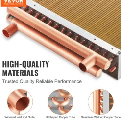 VEVOR Heat Exchanger Water to Air, 16