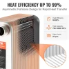 VEVOR Heat Exchanger, 5"x 12" 80 Plates Brazed Plate Heat Exchanger, Copper/316L Stainless Steel Water To Water Heat Exchanger For Floor Heating, Water Heating, Snow Melting, Beer Cooling