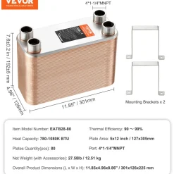 VEVOR Heat Exchanger, 5