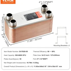 VEVOR Heat Exchanger, 5