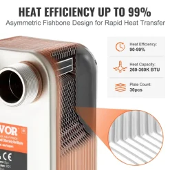 VEVOR Heat Exchanger, 5