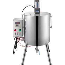 VEVOR Heating Mixing Filling Machine, 30L/7.9 Gal Lipstick Filling Machine, 35W Lipstick Filler, Heating and Stirring Filling Machine with Stirrer for Cosmetics, Drink, Lipstick, Wax and Nail Polish