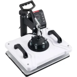 VEVOR Heat Press Machine 12 x 15 in Sublimation Press Machine Swing Away, Heat Up Fast and Even, Digital Precise Time and Temperature Control, for T-Shirts, Canvas Tote Bags, Pillowcases, Socks