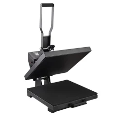 VEVOR Heat Press, 15 x 15 inch Heat Press Machine for T-shirts, Fast and Even Heating, Easy to Use, High Pressure for Digital Industrial-Quality Sublimation Printer for Transfer Vinyl, T-shirt, Black