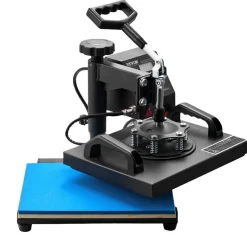 VEVOR Heat Press, 12x10Inch T-Shirt Press Machine, T-shirt Press Heat Press 30x23cm Printing Machine Heat Transfer Sublimation Machine for T-shirts