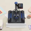 VEVOR Heat Press, 15x15in Swing Away 5 in 1 Heat Press Machine, Digital Control Multifunctional Device, Quick Heating with Safety Features, Ideal for T-shirts, Hats, Caps, Mugs, Plates