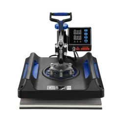 VEVOR Heat Press, 15x15in Swing Away 5 in 1 Heat Press Machine, Digital Control Multifunctional Device, Quick Heating with Safety Features, Ideal for T-shirts, Hats, Caps, Mugs, Plates