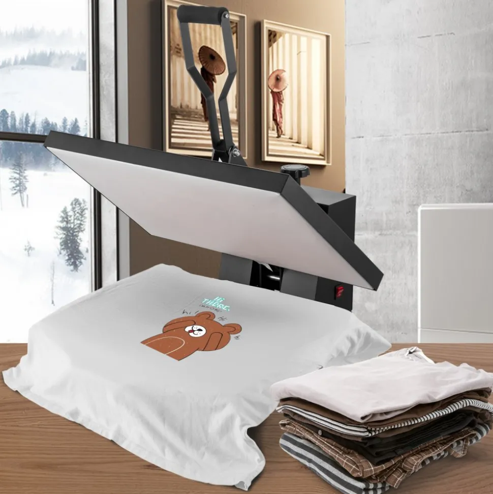 VEVOR Heat Press 16x24, 1700W Power Heat Press Machine, Fast Heating, High Pressure Heat Press Machine for T-Shirt, Digital Industrial Sublimation Printer for Heat Transfer Vinyl, Easy to Use, Black