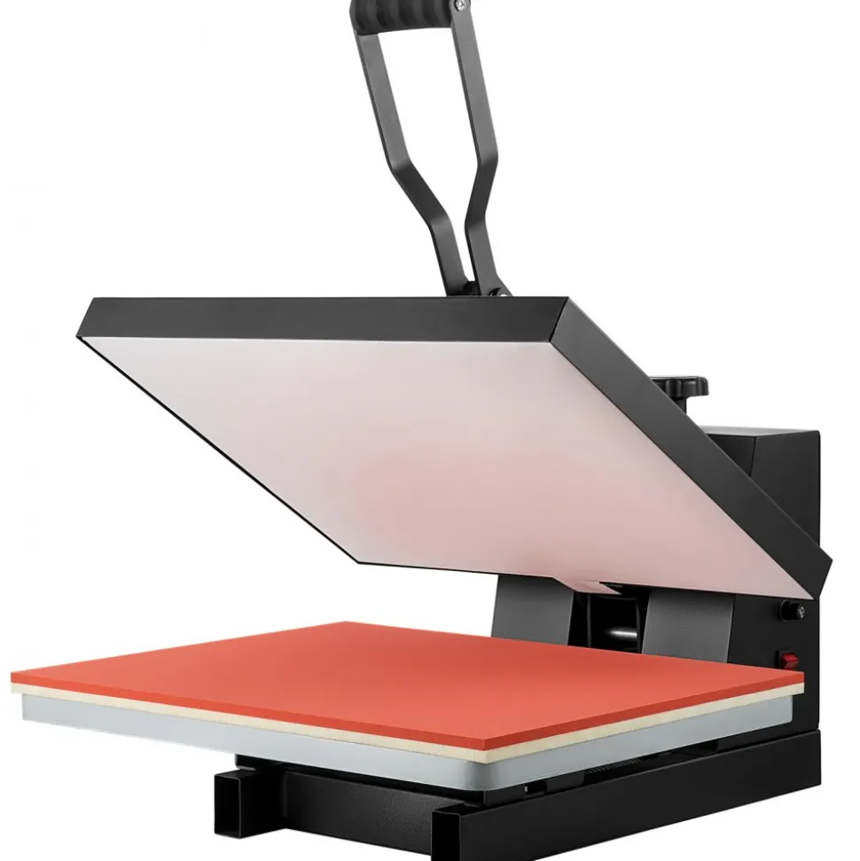 VEVOR Heat Press 16x20, 1700W Power Heat Press Machine, Fast Heating, High Pressure Heat Press Machine for T-Shirt, Digital Industrial Sublimation Printer for Heat Transfer Vinyl, Easy to Use, Black