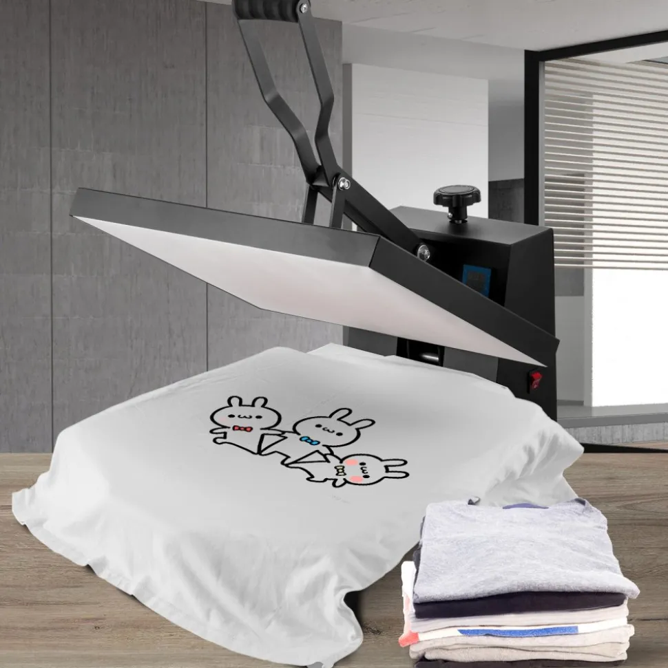 VEVOR Heat Press 16x20, 1700W Power Heat Press Machine, Fast Heating, High Pressure Heat Press Machine for T-Shirt, Digital Industrial Sublimation Printer for Heat Transfer Vinyl, Easy to Use, Black