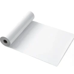 VEVOR Heat Transfer Vinyl, 12 in x 50 ft, Glossy White HTV Iron on Vinyl Roll, Easy to Cut and Weed, Strong Adhesion, Compatible with Cutting Machines, for Various Materials, T-shirts, Pillows, Hats