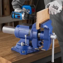 VEVOR Heavy Duty Bench Vise, 6-1/2