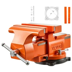 VEVOR Heavy Duty Bench Vise, 4