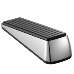 VEVOR Heavy Duty Door Stopper, 2 Pack, Door Stop Wedge for Bottom, Premium Zinc Alloy and Dual-Sided PVC Non-Slip Pads, with 2 Self-Adhesive Wall Protectors, Suitable for Various Types and Rooms