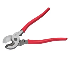 VEVOR High Leverage Cable Cutter, 9-1/4 in Compact, Forged Blades and PVC-Coated Handles, Heavy Duty Cable Cutting Pliers Tool for 4/0 AWG Aluminum, 2/0 AWG Soft Copper and 100-Pair 24AWG Comm Cables