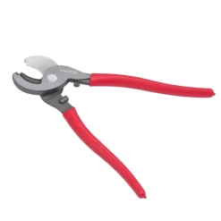 VEVOR High Leverage Cable Cutter, 9-1/4 in Compact, Forged Blades and PVC-Coated Handles, Heavy Duty Cable Cutting Pliers Tool for 4/0 AWG Aluminum, 2/0 AWG Soft Copper and 100-Pair 24AWG Comm Cables