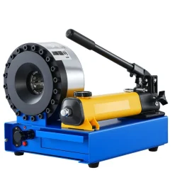 VEVOR High Pressure Hydraulic Hose Crimper, Manual Hose Crimping Tool with 8 Dies & 0.24