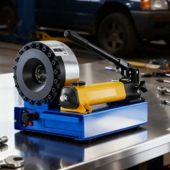 VEVOR High Pressure Hydraulic Hose Crimper, Manual Hose Crimping Tool with 8 Dies & 0.24