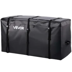 VEVOR Hitch Cargo Carrier Bag, Waterproof 840D PVC, 60.24 x 24.02 x 35.94 in (30 Cubic Feet), Heavy Duty Cargo Bag for Truck Bed Storage with Reinforced Straps, Suitable for Car SUV Vans Hitch Basket