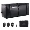 VEVOR Hitch Cargo Carrier Bag, Waterproof 840D PVC, 59.84 x 24.02 x 30.63 in (25 Cubic Feet), Heavy Duty Cargo Bag for Truck Bed Storage with Reinforced Straps, Suitable for Car SUV Vans Hitch Basket