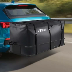 VEVOR Hitch Cargo Carrier Bag, Waterproof 840D PVC, 59.84 x 24.02 x 30.63 in (25 Cubic Feet), Heavy Duty Cargo Bag for Truck Bed Storage with Reinforced Straps, Suitable for Car SUV Vans Hitch Basket