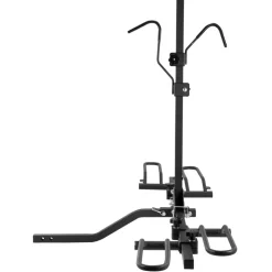 VEVOR Hitch Mount Bike Rack, 2-Bike Platform Style, 80 LBS Max Capacity Bike Rack Hitch for 1.25-/2-inch Receiver, Titling and Folding Bike Carrier with Tires up to 2.4" Wide, for Car, SUV, Truck, RV