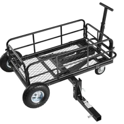 VEVOR Hitch Mount Cargo Carrier on Wheels, 36.2