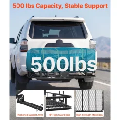 VEVOR Hitch Mount Cargo Carrier, 60