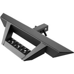 VEVOR Hitch Step for 2 Inch Receiver, Universal Rear Bumper Guard Protector with 300 LBS Load Capacity, Non-Slip Tow Hitch Step with Pin Lock and Stabilizer, Fit for Truck, SUV, Pickup, Trailer